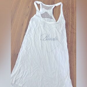 Victoria secret Bride tank top size M